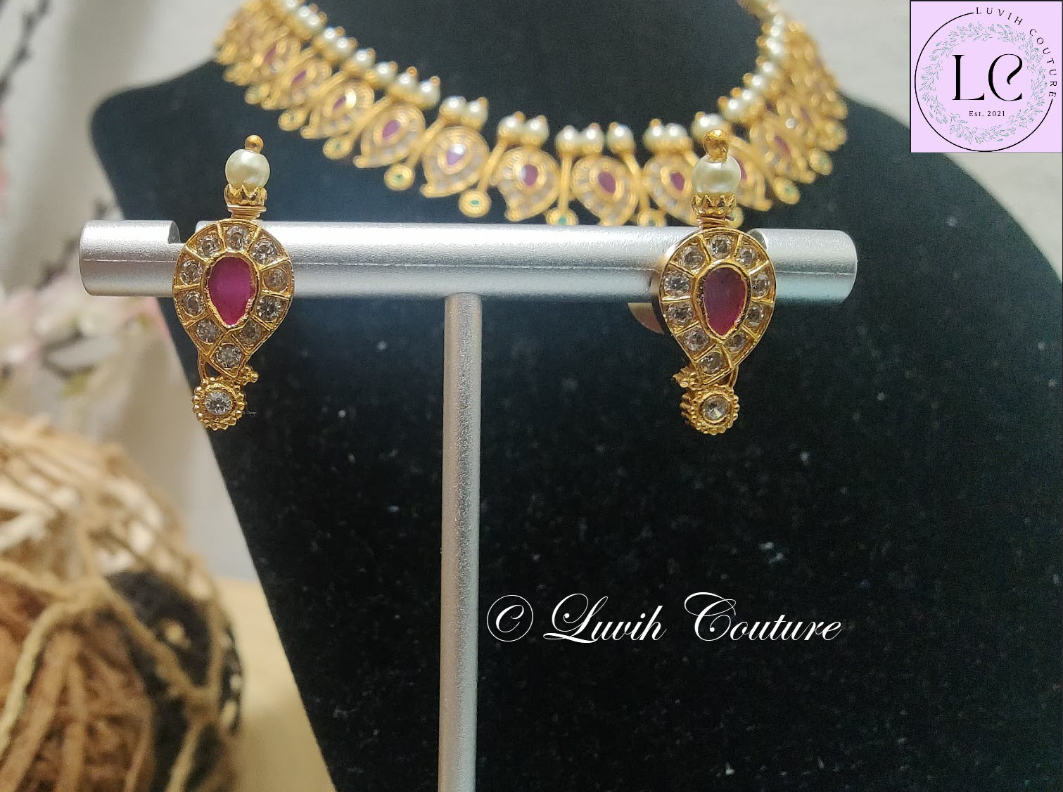 Simple Cz Mango Earrings for kids, girls, teens and women