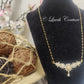 Floral Cz Mangalsutra or Black Beads for Women