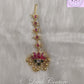 Lotus Chain Jadau Kundan Maang Tikka Or Papadi Billa For Girls, kids, Teens or Women