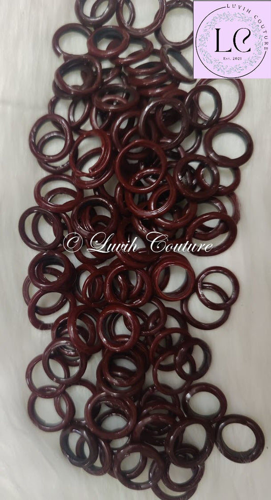 Maroon Chitti Gajulu or Glass Bangles  for Pooja, Varalakshmi , Durga pooja