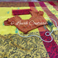 Mangalagiri Saree with yellow and Orange for women