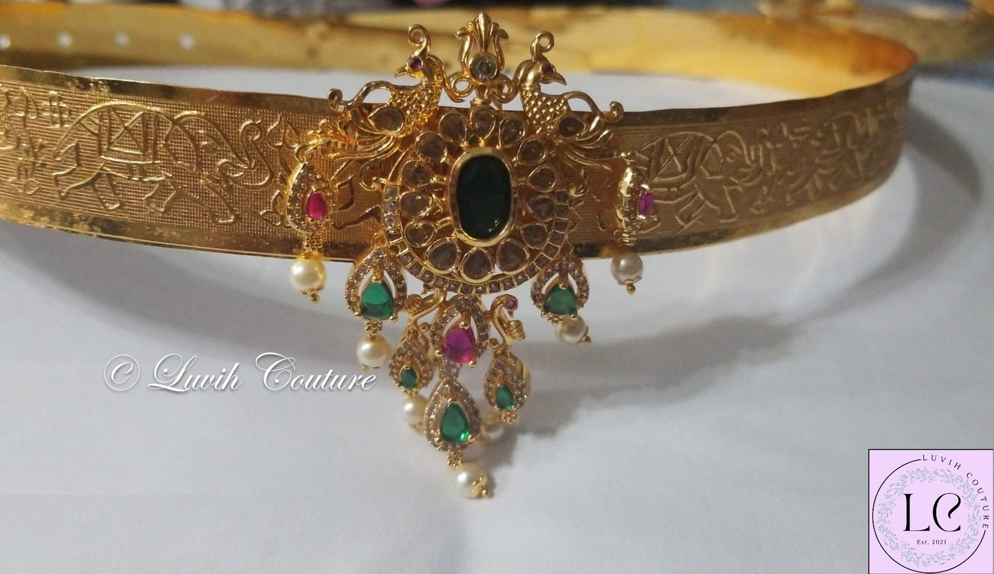 Cz Vaddanam for women or Waist belts Imitation Jewelry Party wear