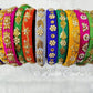 Maggam work Hair bands small or Raw Silk Hair bands for babies, Toddlers, girls