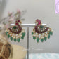 Swan Jadau Kundan Earrings for girls , teens and women