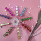 All Colors Oval Center Hair Clips For women, Luvih Couture