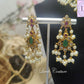 Cz  Floral Choker Earrings for Kids, girls, teens, Women