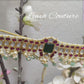 Carved Stone Jadau Kundan Necklace, Jadau Kundan Necklace, Women's Necklace, Indian Necklace, Luvih Couture