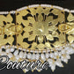 Jadau kundan grand necklace choker necklace back side, Luvih Couture