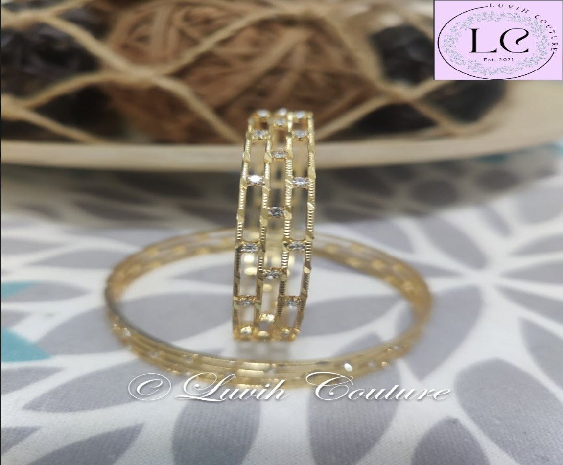 Cz bangles Imitation bangles Indian bangles women bangles bangles Luvih Couture-Luvih Couture