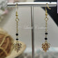CZ Earrings Modern Mangalsutra Back Side For Women, Luvih Couture
