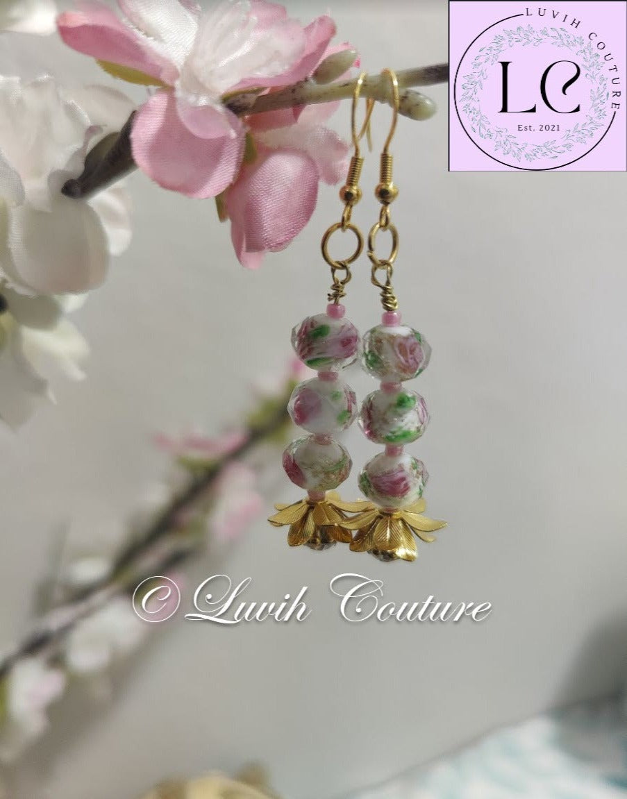 Floral Earrings For Spring Luvih Couture