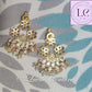 Floral Kemp Earrings Close up Guttapusalu for kids, girls, Teens, women