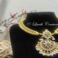 Floral Temple Necklace for girls, teens and women