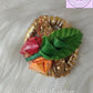 Gold Round Pasupu Kumkum / Haldi Kumkum, Luvih Couture