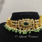 Grand Polki Necklace Imitation Jewelry Imitation Necklace for Kids and Women, Luvih Couture