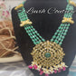 Green beads necklace Luvih Couture