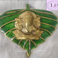 Ganesh wall decor Green Luvih Couture