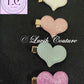 Designer heart  hair clips set-1, Luvih Couture