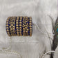 Heart Dark Blue Silk thread Bangles for Kids, Girls, Teens, Women