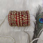 Heart Red Silk thread Bangles for Kids, Girls, Teens, Women
