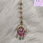 Jadau kundan Floral Maang tikka / Papadi Billa for kids, girls, Teens, Women, Luvih Couture