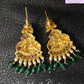 Jadau Kundan Lakshmi Elephant Earrings Back Side  for kids and women, Jadau kundan Earrings, Luvih Couture