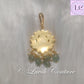 Jadau Kundan Lotus Maang Tikka or Papadi billa or hair jewelry for girls, teens , women, Luvih Couture