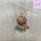 Jadau Kundan Lotus Maang Tikka or Papadi billa or hair jewelry for girls, teens , women, Luvih Couture