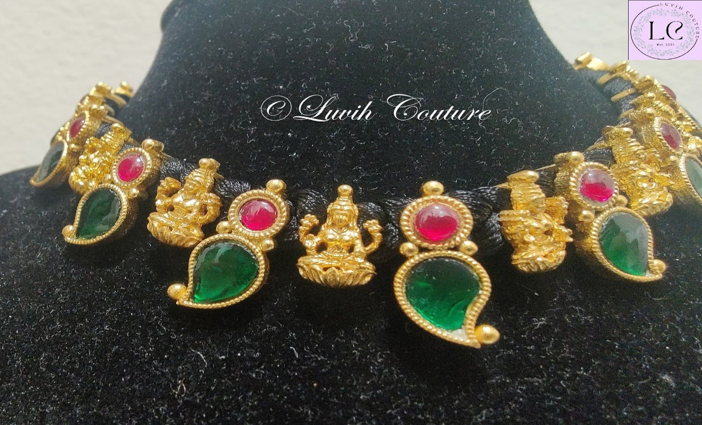 Jadau Kundan Mango Lakshmi Mangalsutra for women Handmade