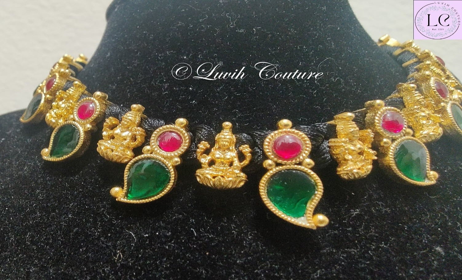 Jadau Kundan Mango Lakshmi Mangalsutra for women Handmade
