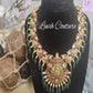 Jadau Kundan Lakshmi Peacock Necklace Jadau Kundan Jewelry Jadau Kundan Necklace for Kids and Women, Luvih Couture