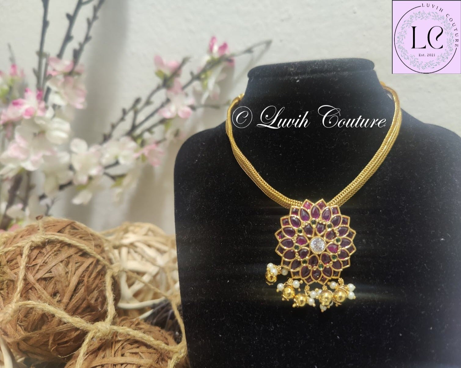 Kemp floral Necklace for kids, girls, teens and women