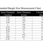 Bangle Size Measurement chart Luvih Couture-Luvih Couture