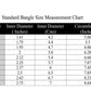 Bangle measurement Luvih Couture