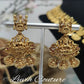 Lakshmi Kasu Earrings , Women's Earrings, Earrings, Imitation Earrings, Imitation Jewelry, Luvih Couture