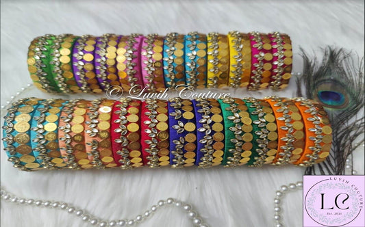 Silk Thread Bangles Lakshmi Kasu, Luvih Couture