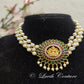 Lakshmi Pearl Choker or Necklace for girls, teens or women, Luvih Couture