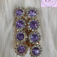 Lavender Flower Hair Clips Luvih Couture