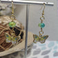 Lemon Yellow Butterfly Earrings for Girls-Luvih Couture