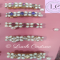 crystal hair clips / Barrettes for Women Luvih Couture