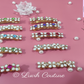 Crystal hair clips all colors for women Luvih Couture