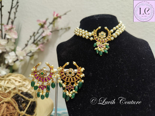 Moon Kemp Choker Set for kids or women, Luvih Couture