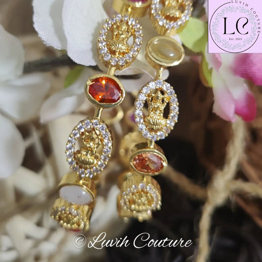 Navaratan Bangles Lakshmi design Luvih Couture