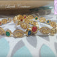 Navaratan Lakshmi Bangles Side Luvih Couture