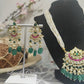Pachi Kundan Floral Necklace set for Women, Luvih Couture