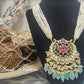 Pachi Kundan Lotus Necklace, Luvih Couture