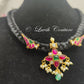 Jadau Kundan Parrot Mangalsutra Necklace for Women, Luvih Couture