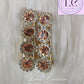 Peach Flower Hair Clips Luvih Couture