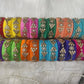 Handmade Silk thread Bangles with Flower and Rhombus Design All Colors for kids , girls, teens , Women
