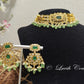 Grand Polki Necklace Set Imitation Jewelry Imitation Necklace for Kids and Women, Luvih Couture
